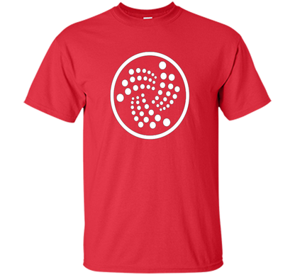Iota T-shirt Miota Cryptocurrency Blockchain Token T-shirt Red