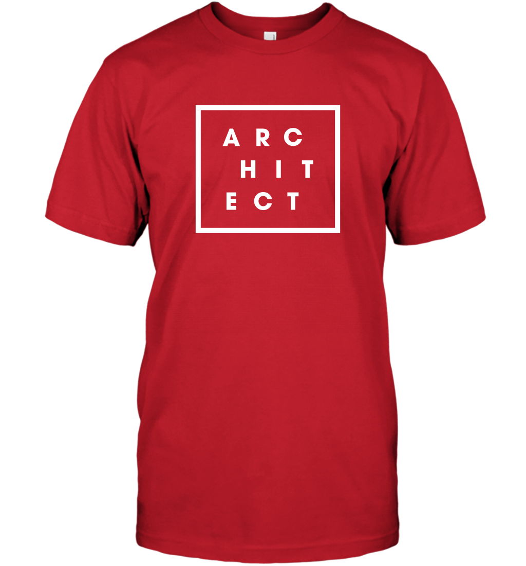 Architect Shirt T-Shirt T-Shirt Red