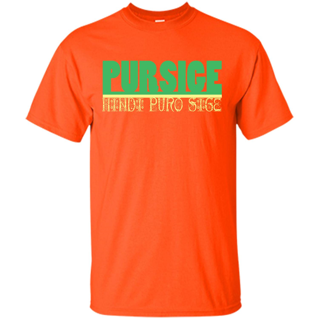 Pursige T-shirt Orange