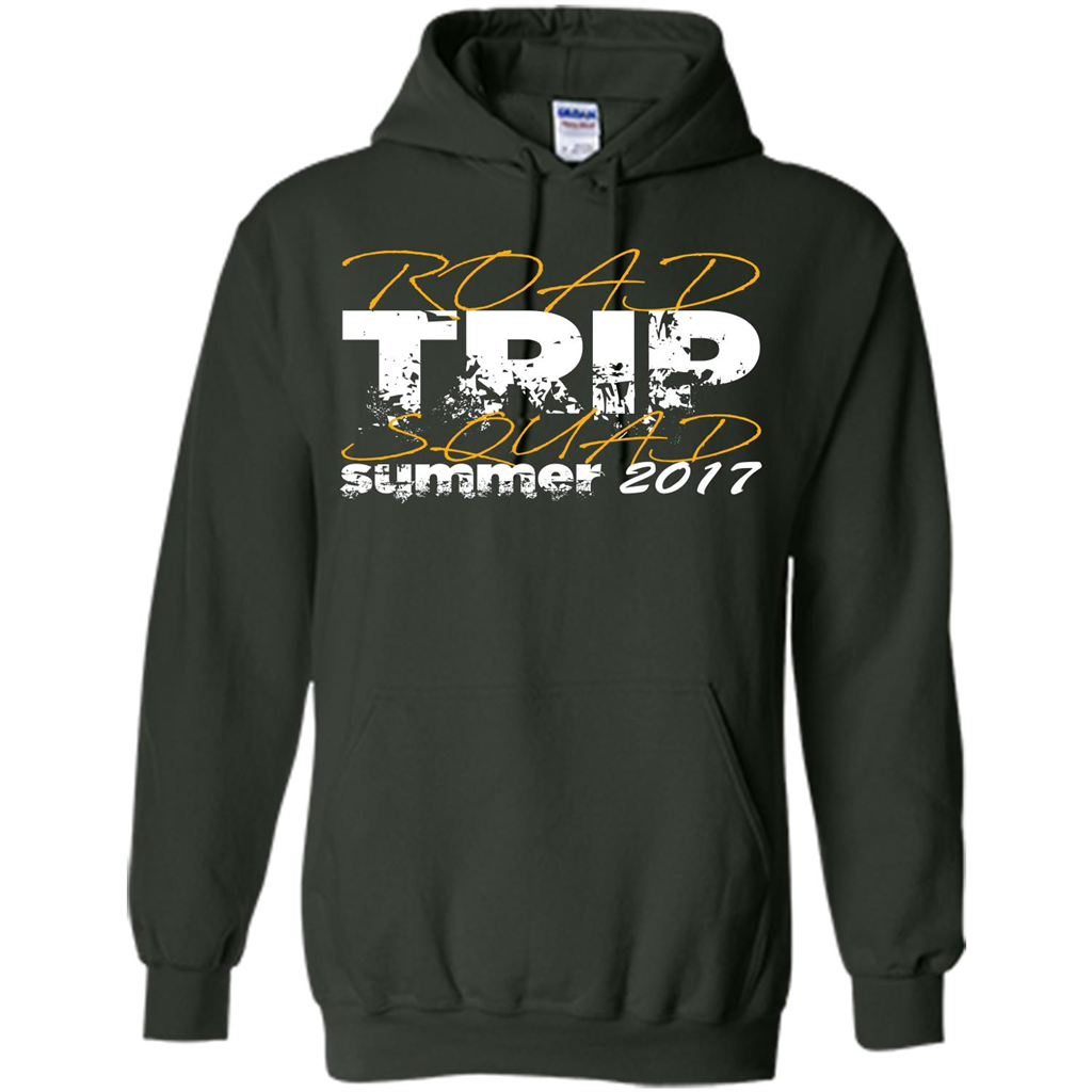Summer T-shirt Road Trip Squad Summer 2017 Forest Green