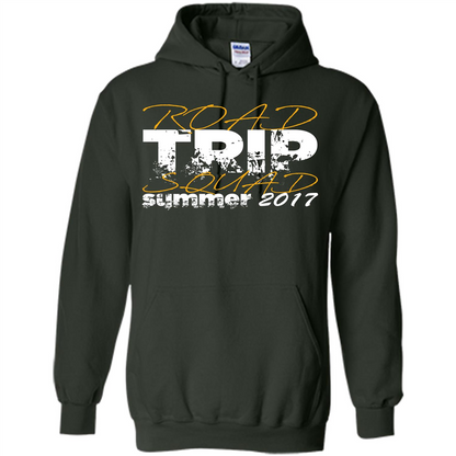 Summer T-shirt Road Trip Squad Summer 2017 Forest Green