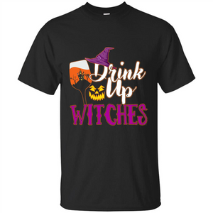 Drink Up Witches T Shirt Funny Halloween Costume