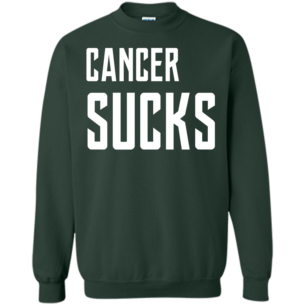 Cancer Sucks T-shirt Forest Green