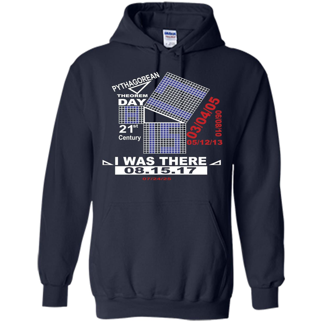 Pythagorean Theorem day T-shirt Navy
