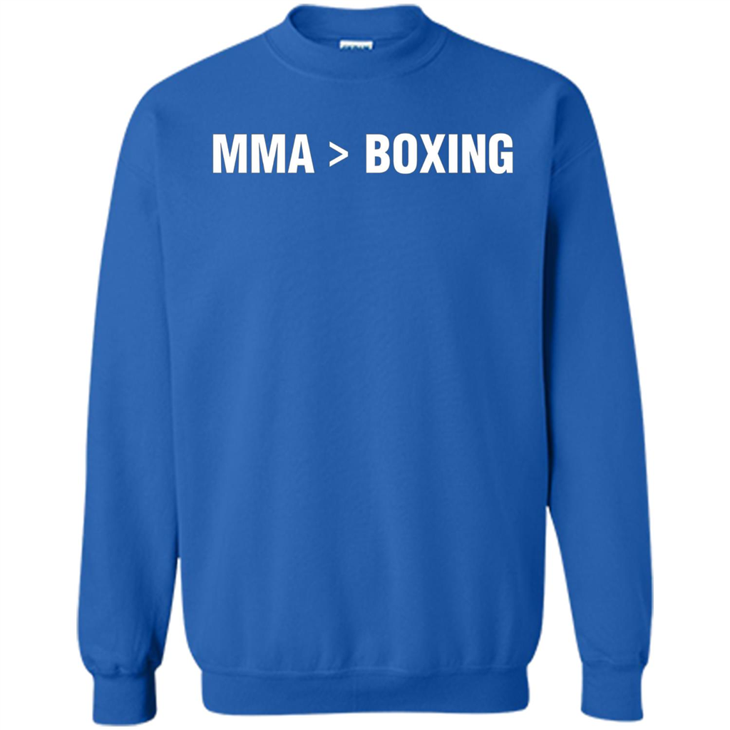 MMA Is Better Than Boxing T-shirt Royal