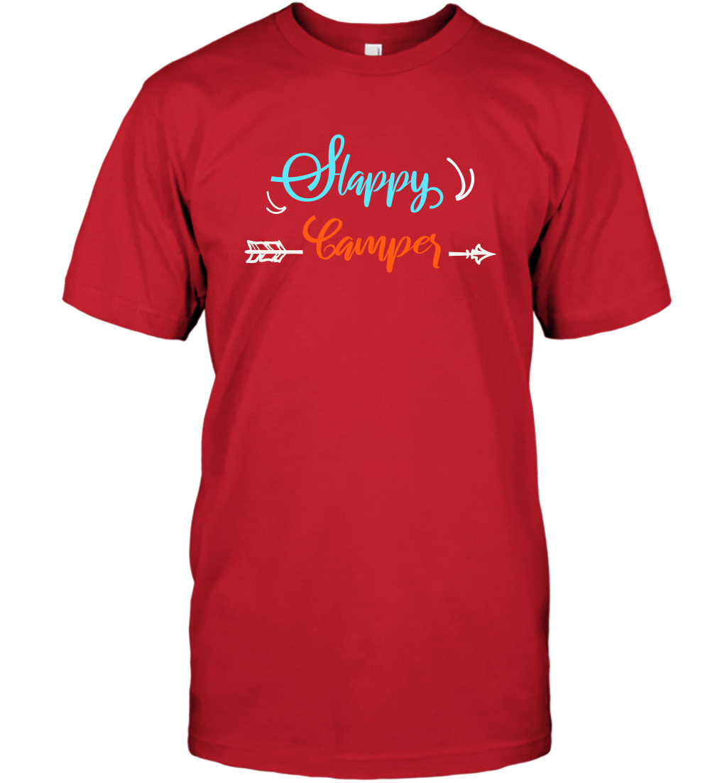 Happy Camper Shirt T-Shirt T-Shirt Red