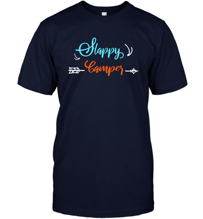 Happy Camper Shirt T-Shirt T-Shirt Navy