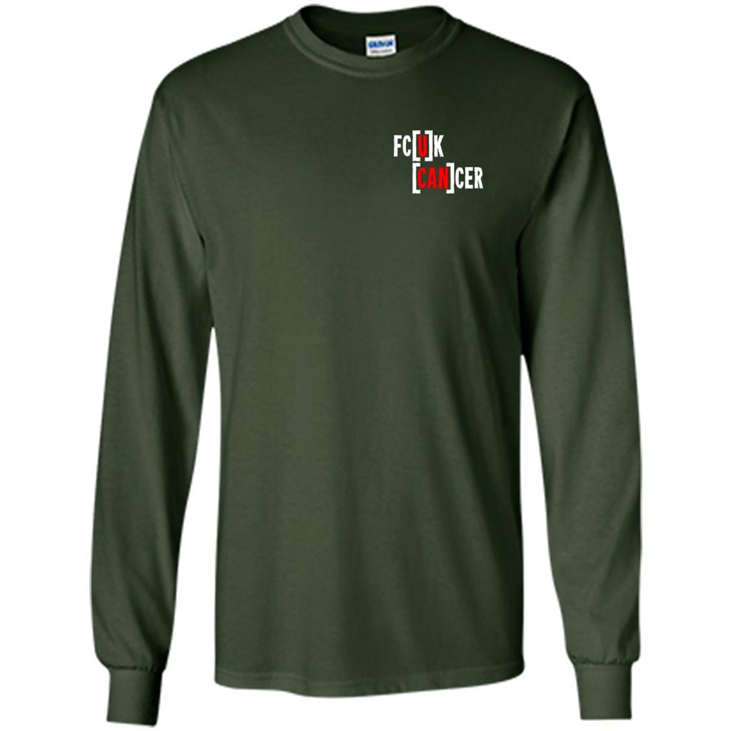 Cancer U CAN Inspiration T-shirt Forest Green