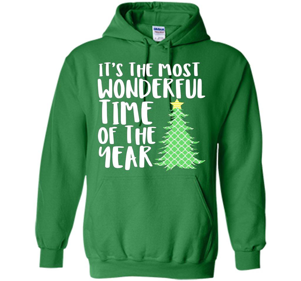 It's the most wonderful time of the year christmas shirt t-shirt Irish Green