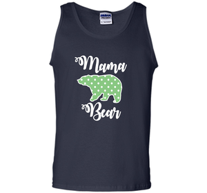 Women's Mama Bear T-Shirt | Mama Bear Polka Dot Shirt shirt