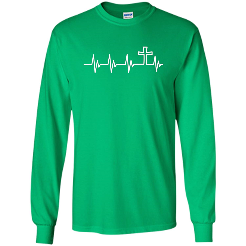 Christian T-shirt Heartbeat Irish Green