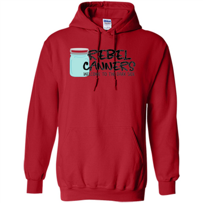 Rebal Canners Welcome To The Dark Side T-shirt Red