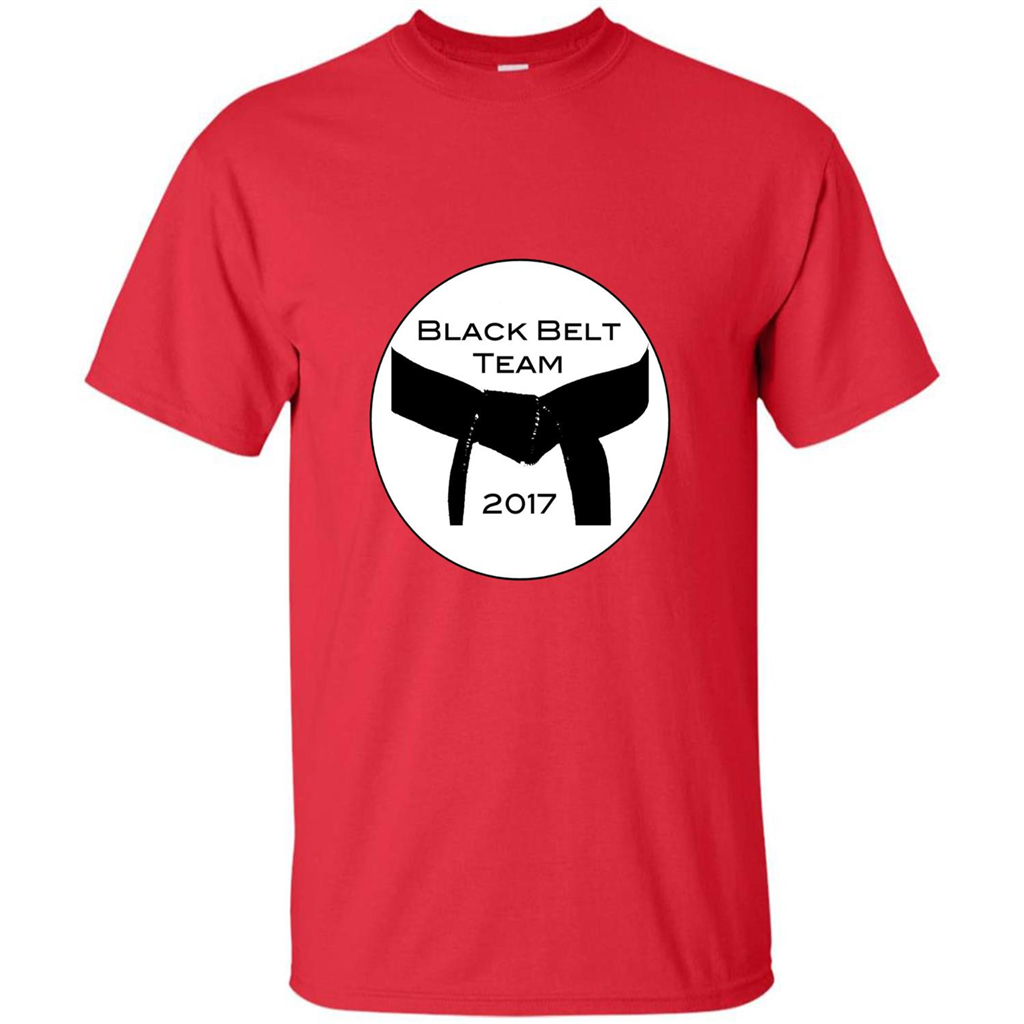 Black Belt Team 2017 T-shirt Red