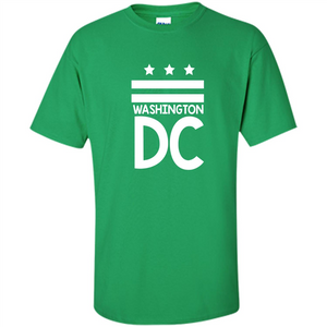 DC Flag T-shirt - Washington DC T-Shirt