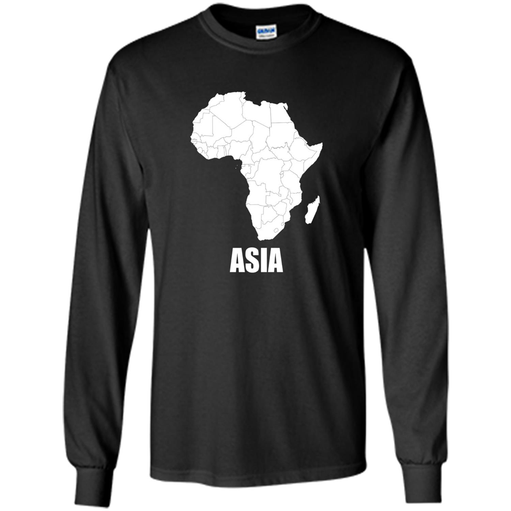 Africa Asia Funny t-shirts - Humor T-shirts Black