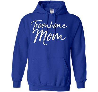 Trombone Mom Shirt Proud High School Marching Band Mother shirt Royal