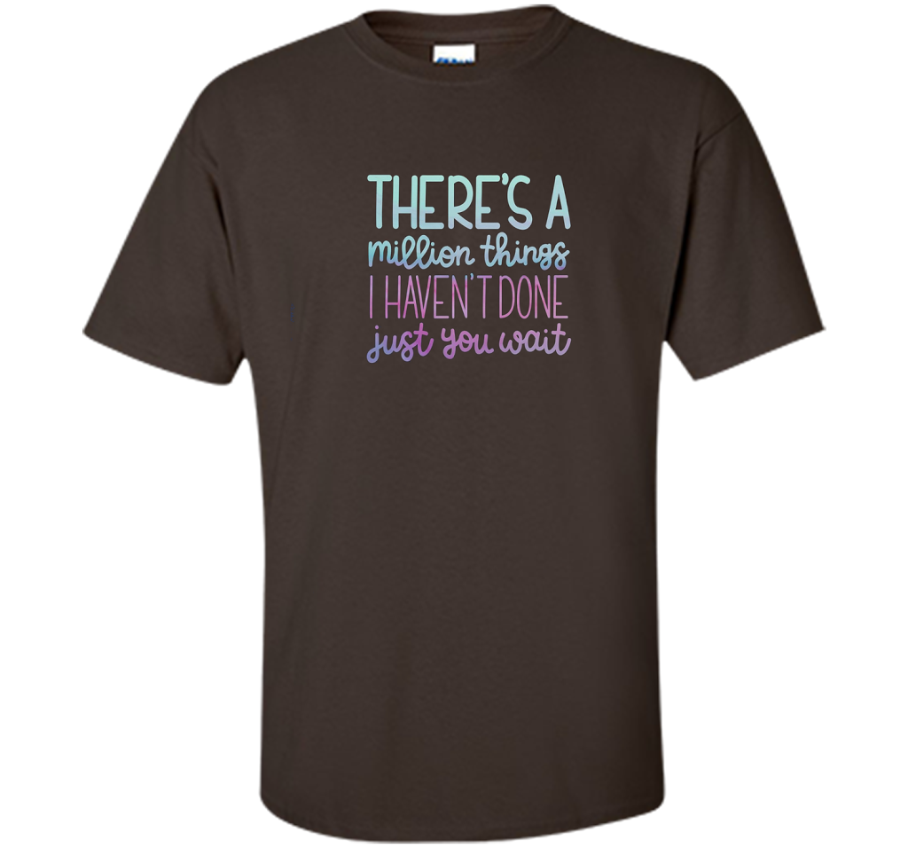 Just You Wait ~ Hamilton Tee ~ T-Shirt shirt Dark Chocolate