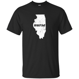 Nursing T-shirt Nurse Graduation Illinois T-shirt