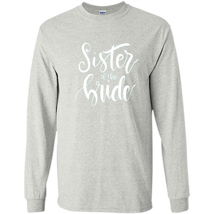 Sister Of The Bride T-shirt Ash
