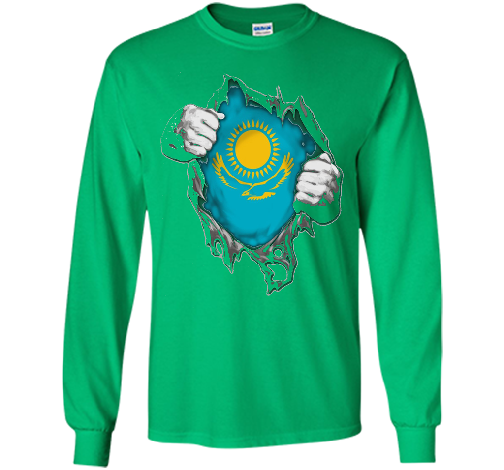 T Shirt for Super Kazakhstan cool shirt Irish Green