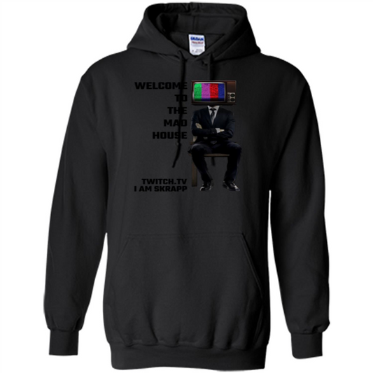 Welcome To The Mad House - I Am Skrapp T-shirt Black