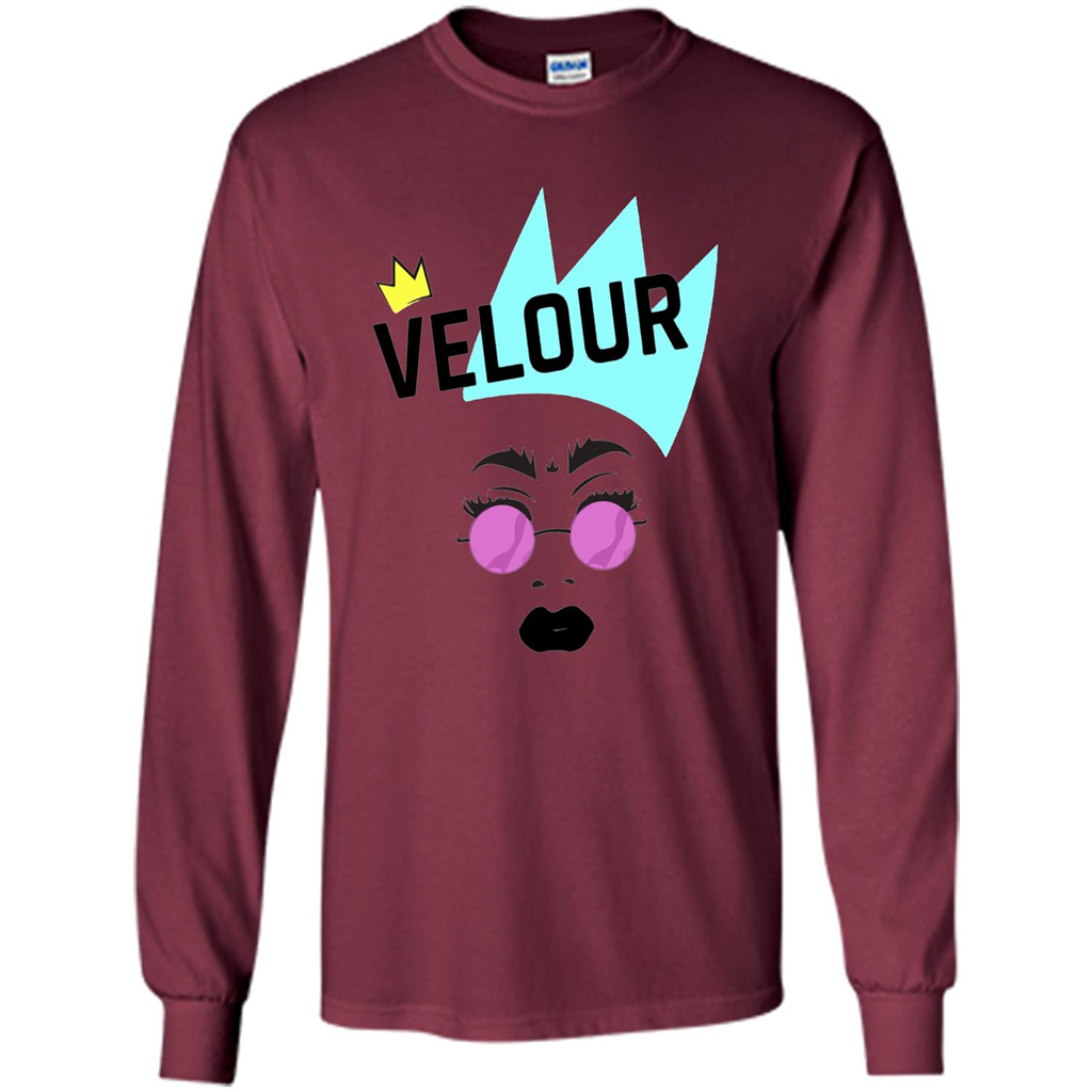 Haus of Velour - LGBT Drag Queen T-shirt Maroon