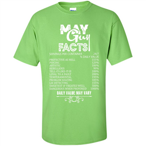 May Guy Facts T-shirt