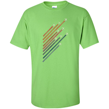 Aerial Acrobat T-shirt Lime