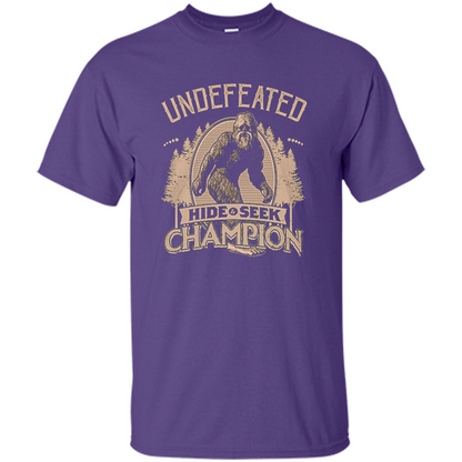 Undefeated Hide Seek Champion T-shirt Purple