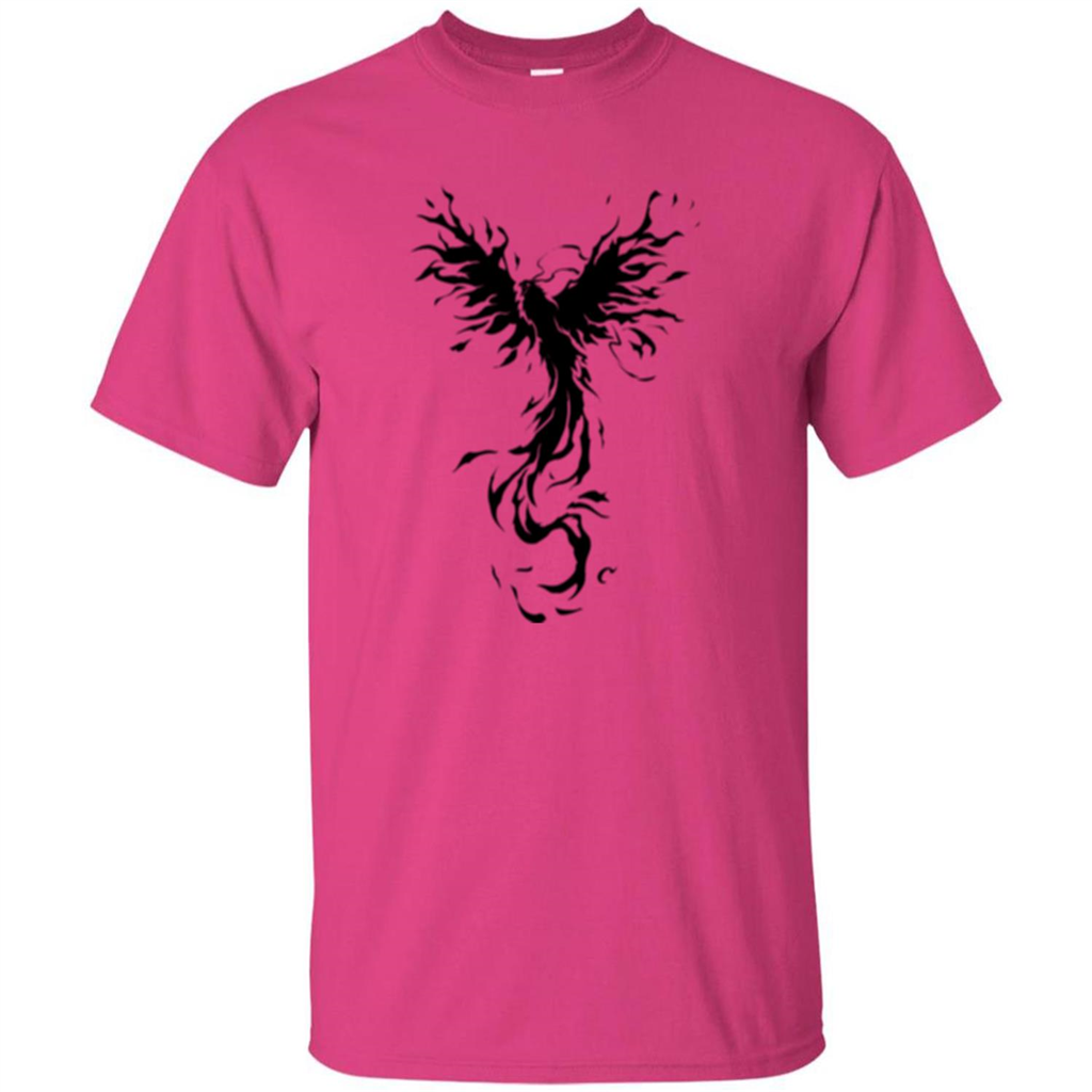 Black Phoenix T-shirt Heliconia