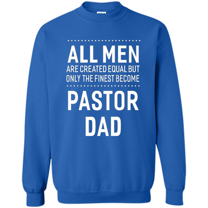 Men's Pastor Dad T-shirt Funny Sayings Men Christian T-shirt