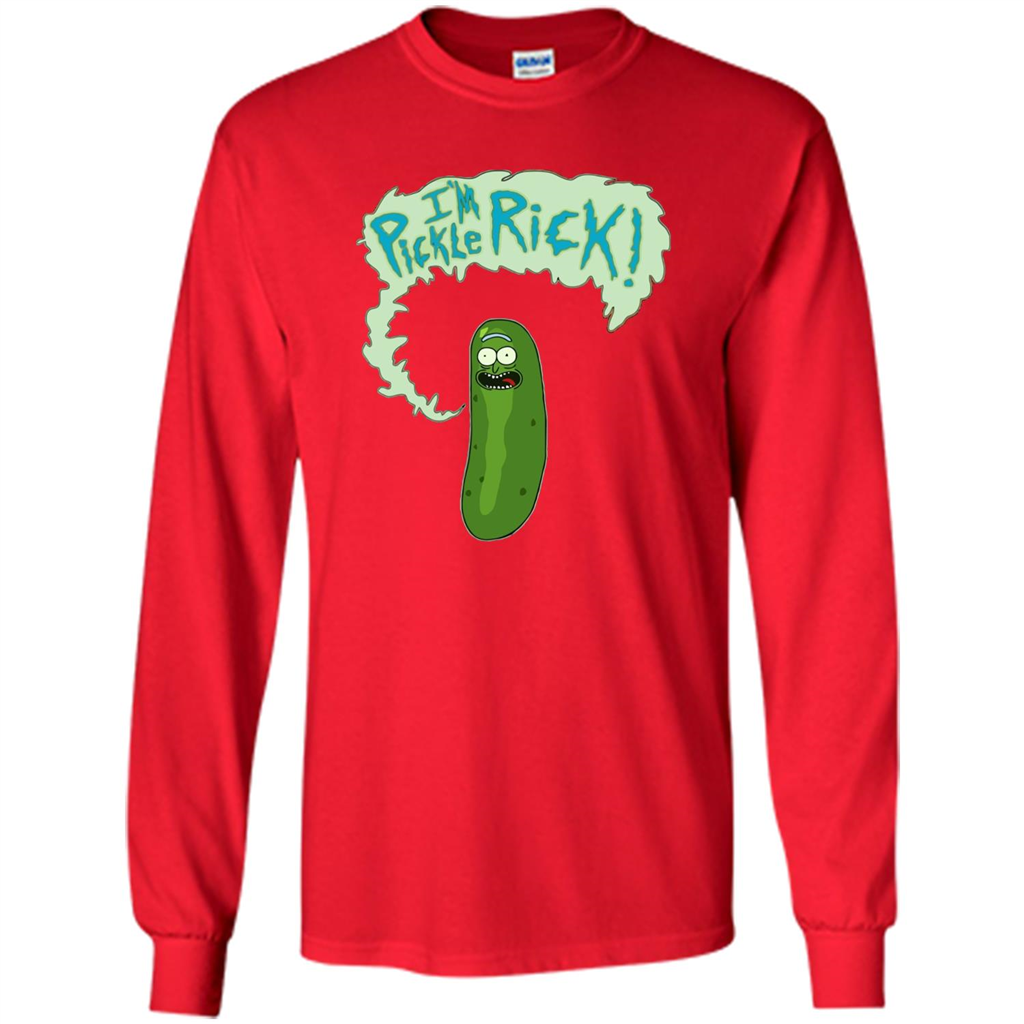 TV Series T-shirt I'm Pickle Rick T-Shirt Red