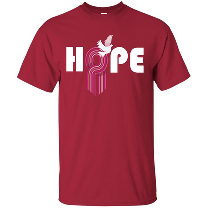 Cancer Awareness T-shirt Hope Cardinal