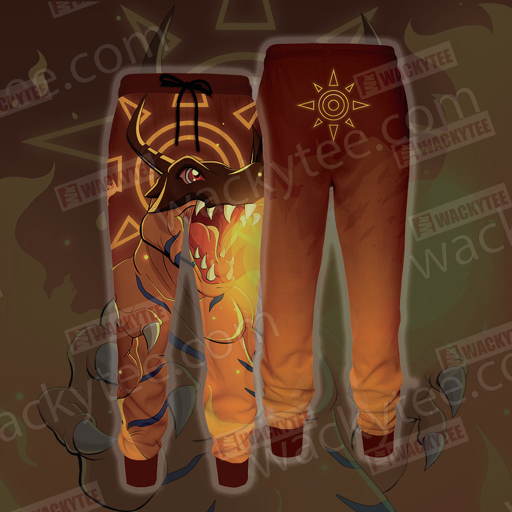 Digimon Greymon Jogging Pants 2XL