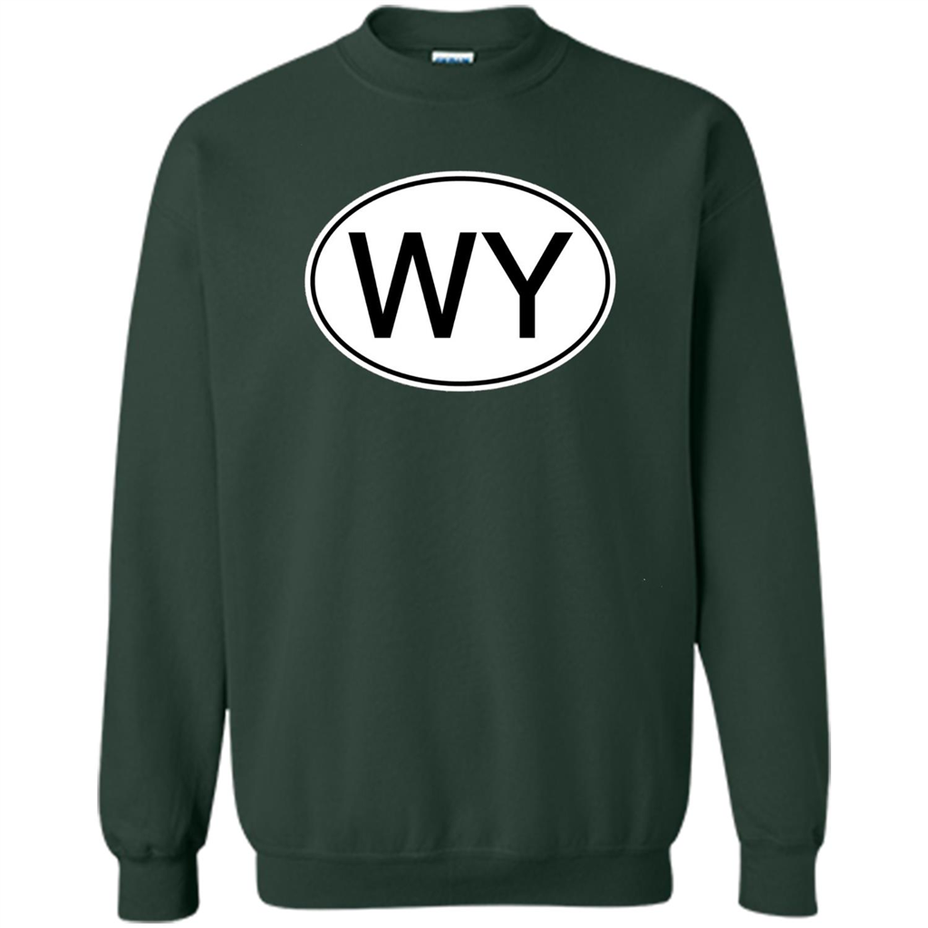 WY Wyoming Abbreviation T-shirt