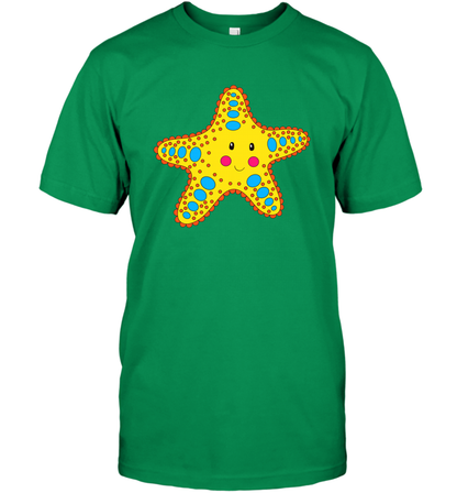 Starfish Summer Beaches Shirt T-Shirt T-Shirt Irish Green
