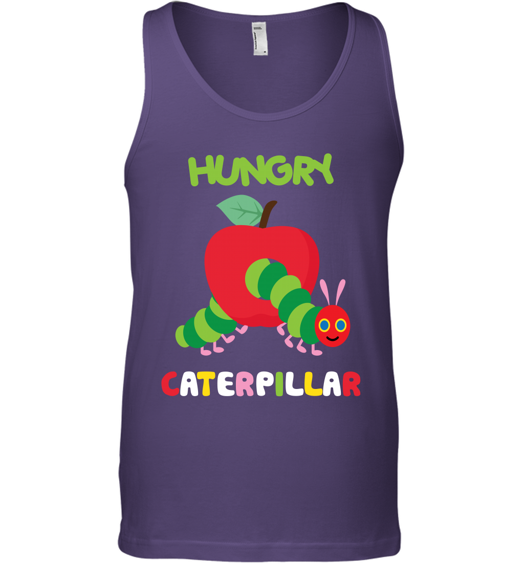 Hungry Caterpillar Funny Shirt Tank Top Tank Top Purple
