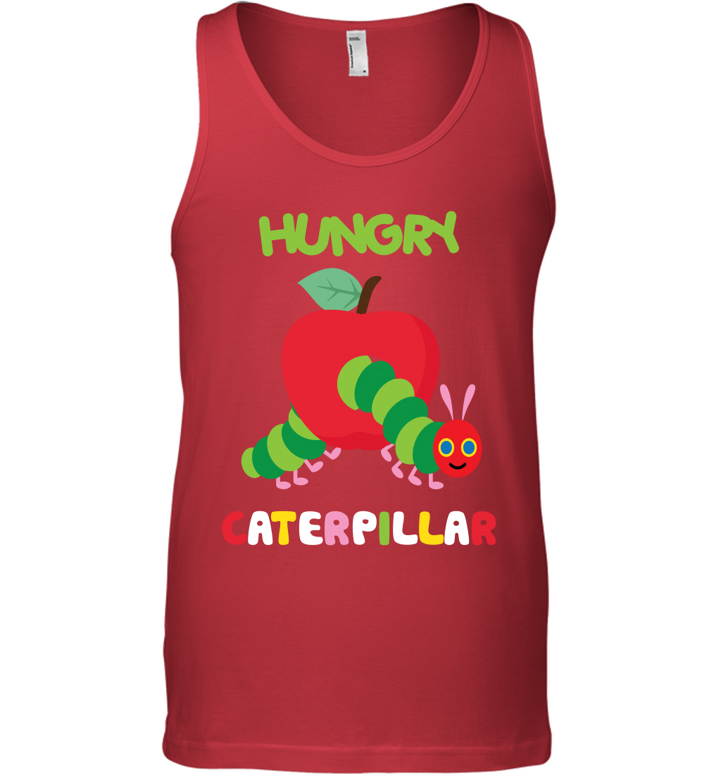 Hungry Caterpillar Funny Shirt Tank Top Tank Top Red