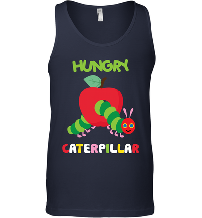 Hungry Caterpillar Funny Shirt Tank Top Tank Top Navy