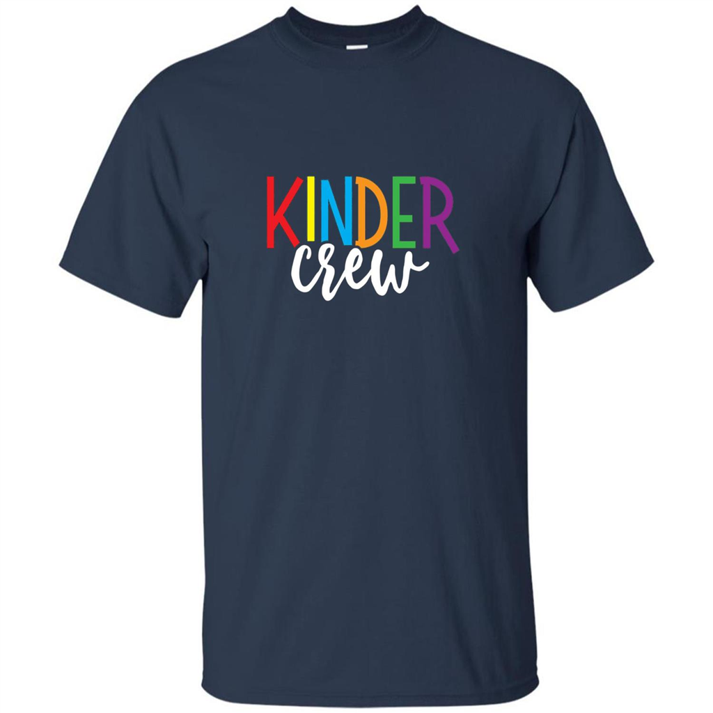 Cute Kindergarten Teacher Team T-Shirt Navy