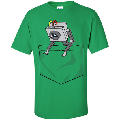 Pocket Robot T-shirt Irish Green