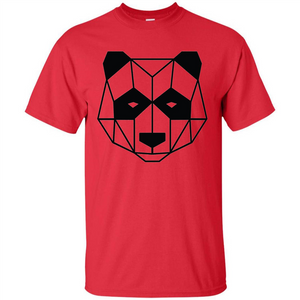 Polygon Geometric Panda T-shirt