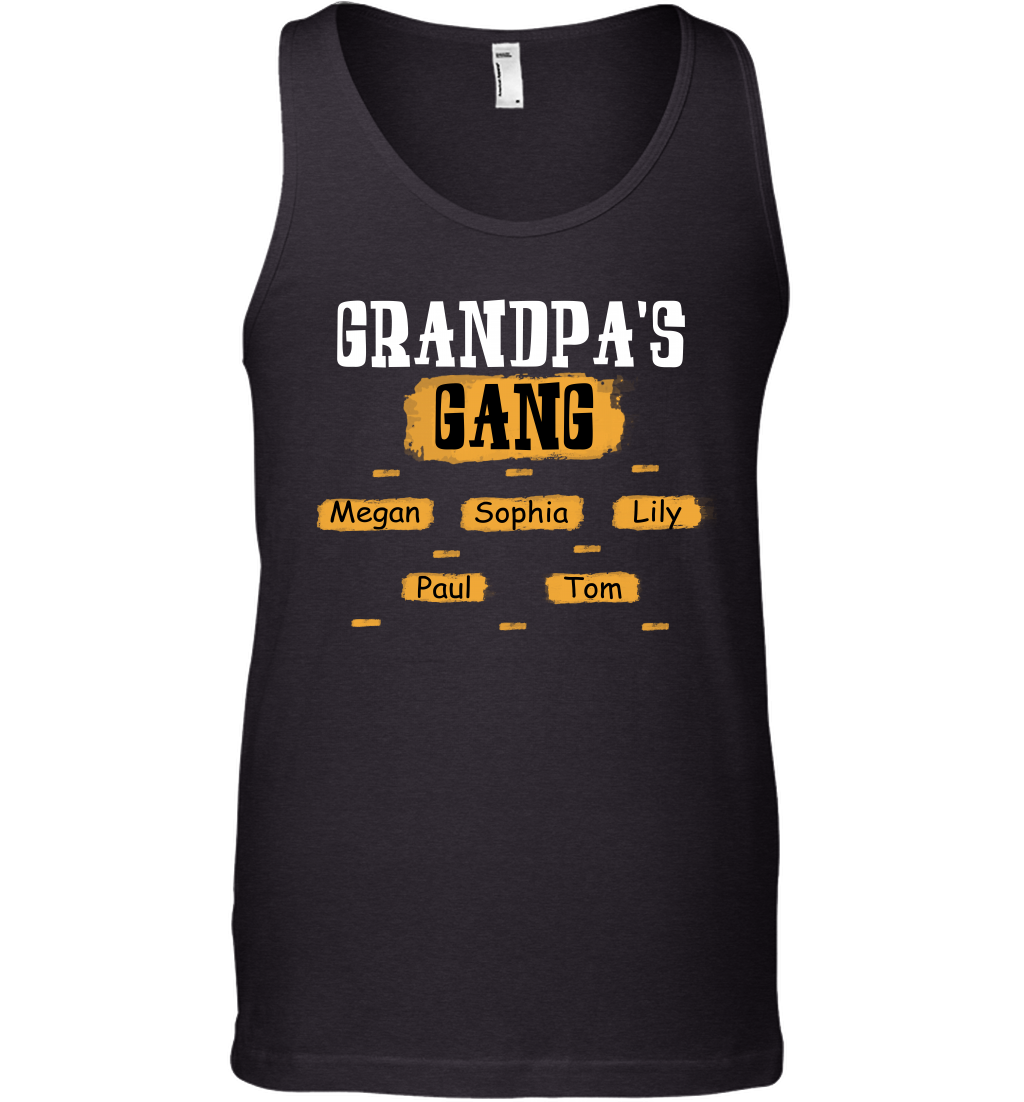 Grandpa's Gangs (Customized Name) Tank Top