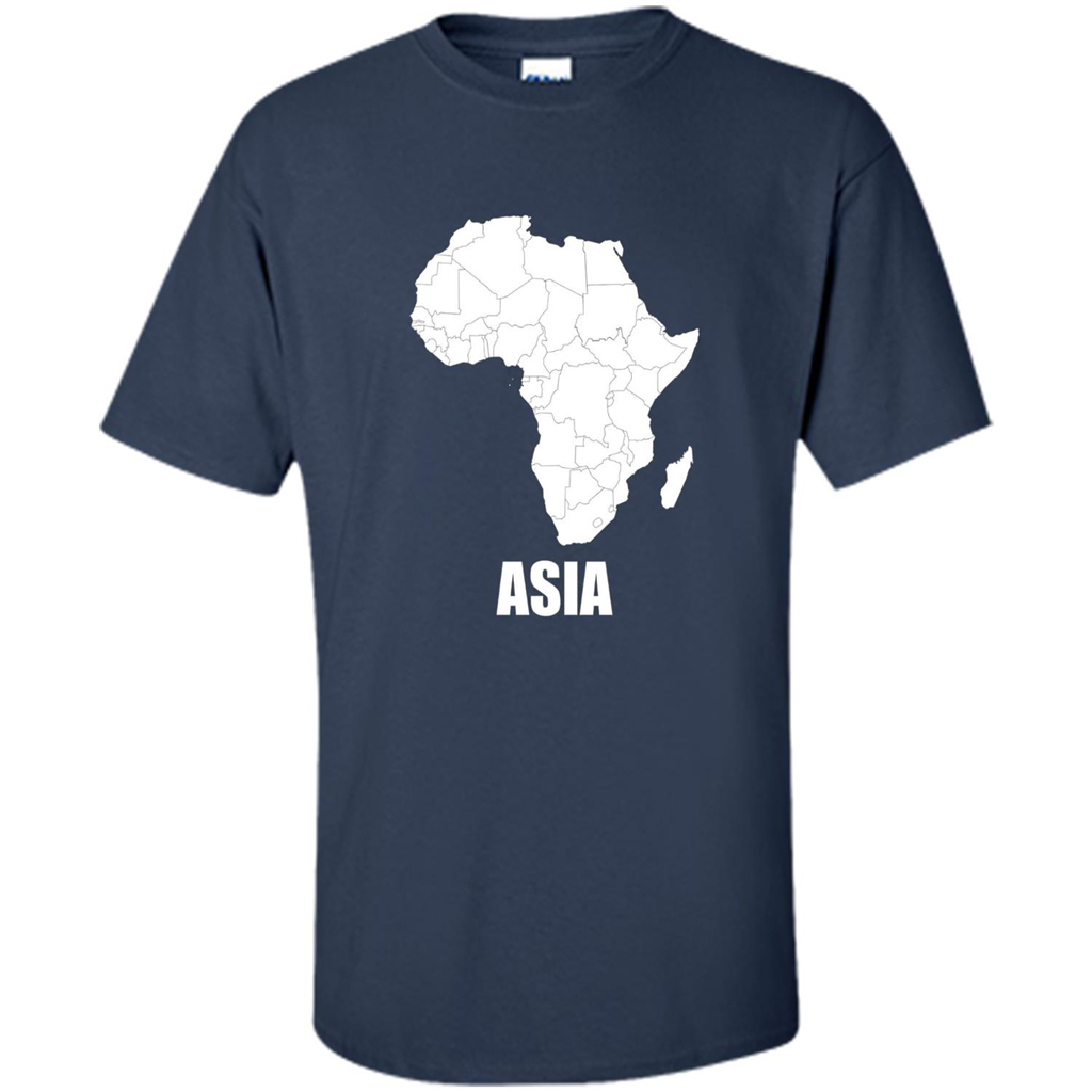 Africa Asia Funny t-shirts - Humor T-shirts Navy