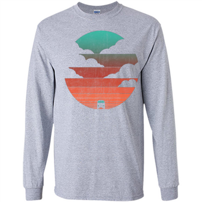Driving Into The Sunset T-shirt Sport Grey
