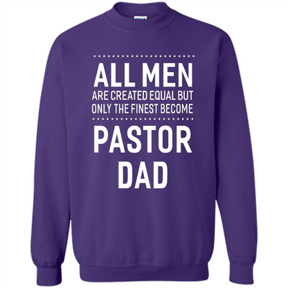 Men's Pastor Dad T-shirt Funny Sayings Men Christian T-shirt