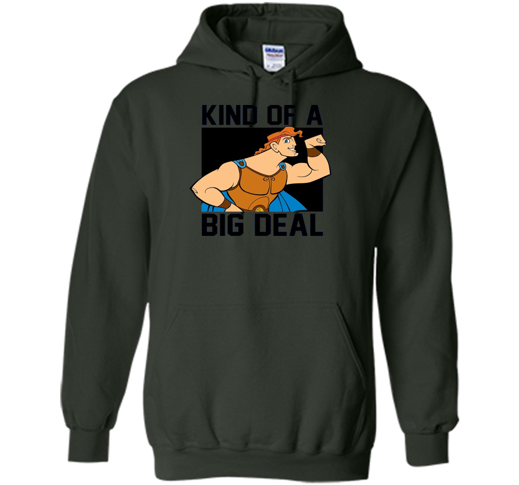 Cartoon T-shirt Kind Of A Big Deal Forest Green