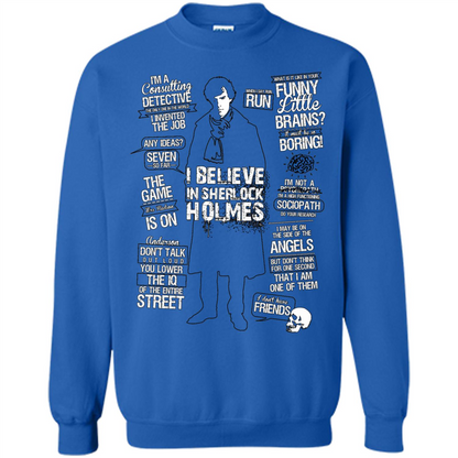 Detective Quotes To A Great Mind Nothing Is Little T-shirt Royal