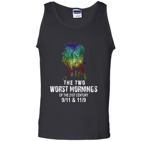 The Two Worst Mornings Of The 21st Century 9/11 And 11/9 T-shirt Royal