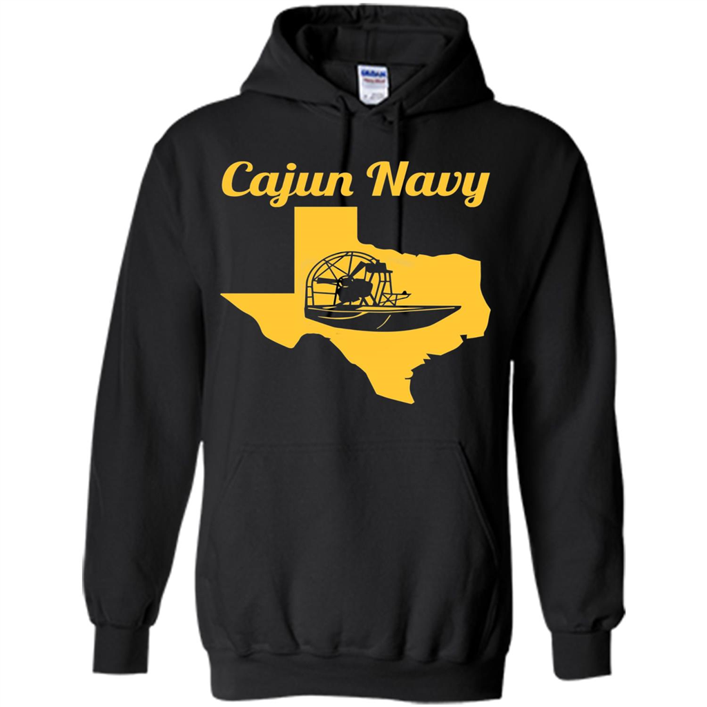 Cajun Navy T-shirt Texas Strong T-shirt Black